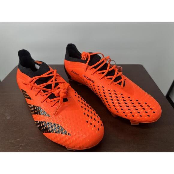 Adidas Predator Accuracy.1 AG Orange Black Soccer Cleats Men\'s Sz 11 GW4625 $250 main image 8